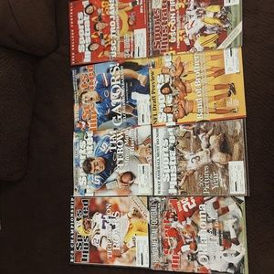 College Football NCAA Sports Illustrated Magazine Collection